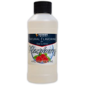 NATURAL RASPBERRY FLAVORING EXTRACT 4 OZ