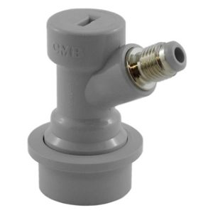 Disconnect, Ball-Lock 1/4"MFL (Gas-Gray) CMB