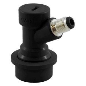 Disconnect, Ball-Lock 1/4"MFL (Liq-Black) CMB