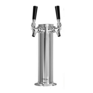 Column, 3"-Dia 2-Fct Air (Pol S/S - Chrome Fcts) KD