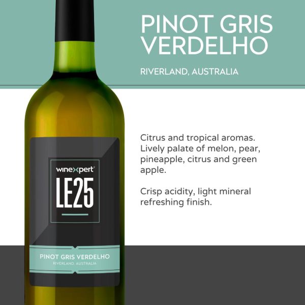 LE25 PINOT GRIS VERDELHO – Pre-order for delivery March, 2026