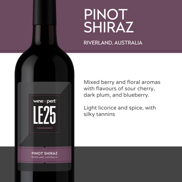 LE25 PINOT SHIRAZ – Preorder for delivery December, 2025