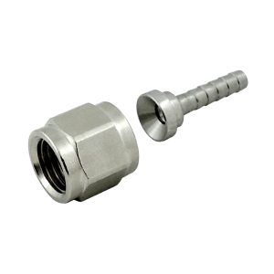 SWIFFLE NUT & STEM SET (1/4"FFL NUT x 5/16"B) 304 S/S