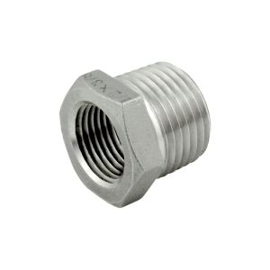Hex Bushing, 3/8"FPT X 1/2"MPT (304 S/S)