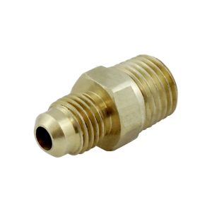 Half Union, 1/4"MFL X 1/4"MPT-RHT (Brass)