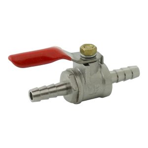 Ball Valve-Lead Free, 1/4"B X 1/4"B (Plated Brass)