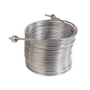 COIL W/FITTINGS-304 S/S, 9.5"-DIA. (50'L - RIGHT)