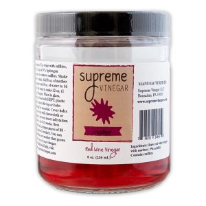 SUPREME RED WINE MOTHER OF VINEGAR 8 OZ