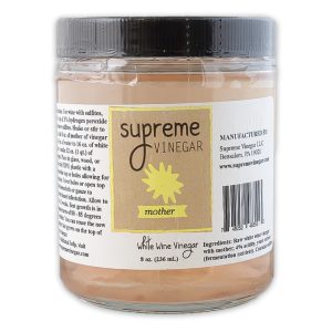 SUPREME WHITE WINE MOTHER OF VINEGAR 8 OZ