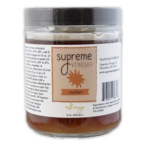 SUPREME MALT MOTHER OF VINEGAR 8 OZ
