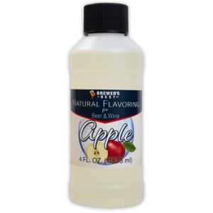 NATURAL APPLE FLAVORING EXTRACT 4 OZ