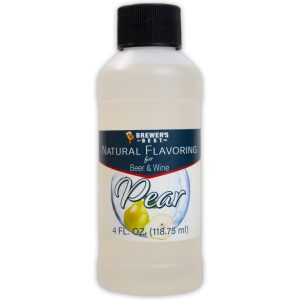 NATURAL PEAR FLAVORING EXTRACT 4 OZ