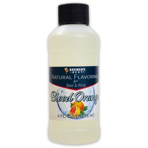 NATURAL BLOOD ORANGE FLAVORING EXTRACT 4 OZ