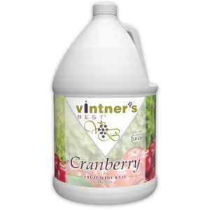 VINTNER'S BEST® CRANBERRY FRUIT WINE BASE 128 OZ (1 GALLON)