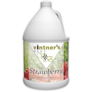 VINTNER'S BEST® STRAWBERRY FRUIT WINE BASE 128 OZ (1 GAL)