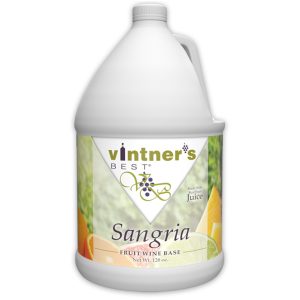 VINTNER'S BEST SANGRIA FRUIT WINE BASE 128 OZ (1 GALLON)