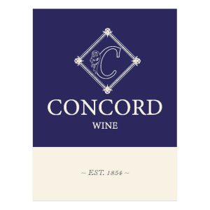 CONCORD WINE LABELS 30/PACK