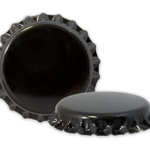 Black Beer Bottle Caps