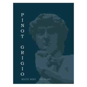 PINOT GRIGIO WINE LABELS 30/PACK