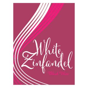 WHITE ZINFANDEL WINE LABELS 30/PACK