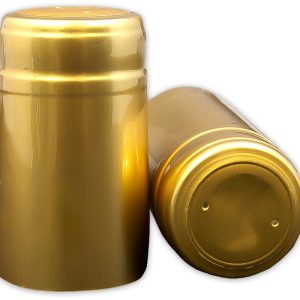 GOLD PVC SHRINK CAPSULES 30/BAG