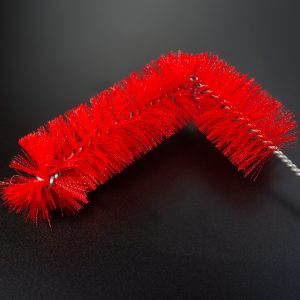 Soft red carboy brush