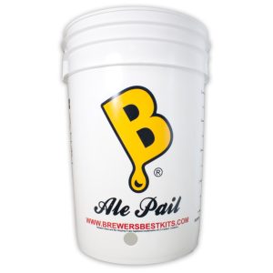 "ALE PAIL" 6.5 GALLON BOTTLING BUCKET WITH 1" HOLE