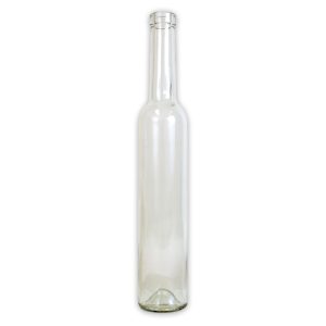 375ml CLEAR BELLISSIMA PUNTED WINE BOTTLE