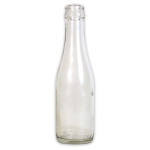 187mL CLEAR CHAMPAGNE W187 CK OR CROWN FINISH BOTTLE 24/CS