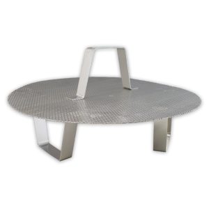 STAINLESS STEEL FALSE BOTTOM W/ LEGS FOR 8 GAL POTS/KETTLES