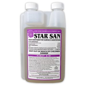 FIVE STAR STAR SAN QUART SIZE
