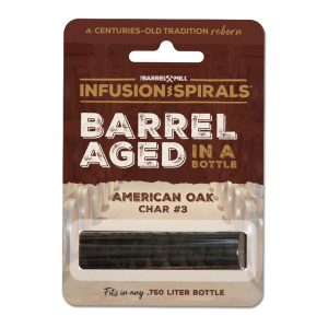 INFUSION OAK BOTTLE SPIRAL - AMERICAN OAK CHAR NO.3