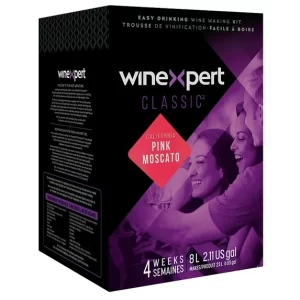 Pink Moscato Wine Kit - Limited