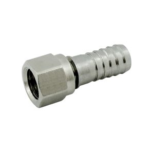 1Pc-Swvl Nut/Stem Set, 1/4"FFL X 3/8"B (304 S/S)