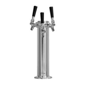 Column, 3"-Dia 3-Fct Air (Pol S/S - Chrome Fcts) KD
