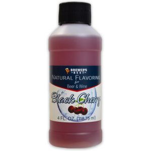 NATURAL BLACK CHERRY FLAVORING EXTRACT 4 OZ