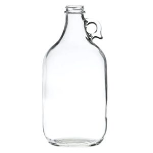 FLINT 1/2 GALLON GLASS JUG