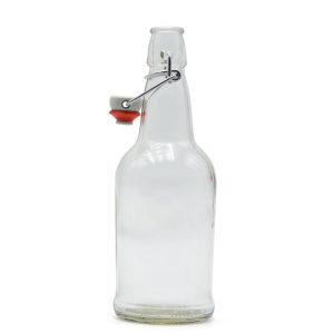 EZ-CAP 16 OZ CLEAR BOTTLES W/ CAPS INCLUDED, 12/CS