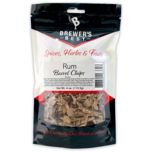 BREWER'S BEST® RUM BARREL CHIPS 4 OZ