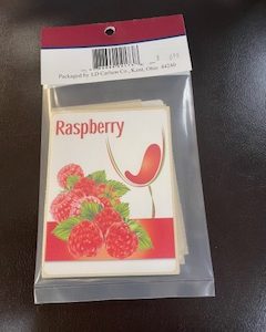 Raspberry Wine Labels