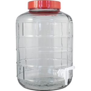 2.3 Gallon Wide Mouth Glass Carboy