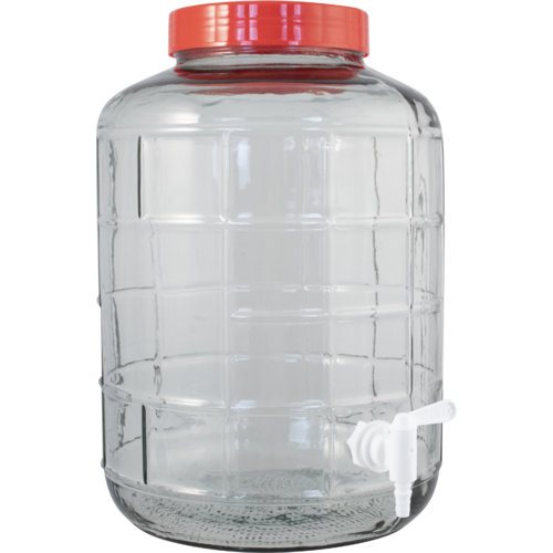 2.3 Gallon Wide Mouth Glass Carboy