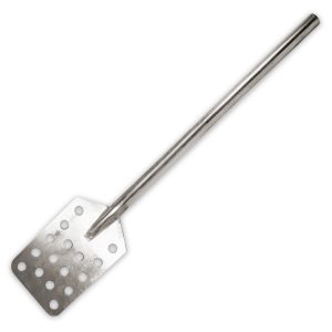 STAINLESS STEEL MASH PADDLE 30" W/ HOLES
