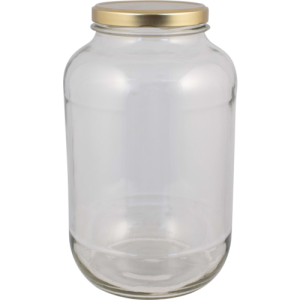 One Gallon Wide-mouth Jar w/lid