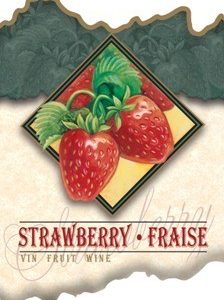 Strawberry Label